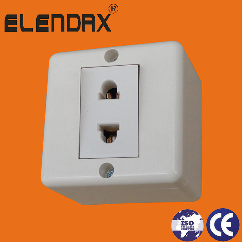 European Style Surface Mounted Wall Socket Outlet (S2009)