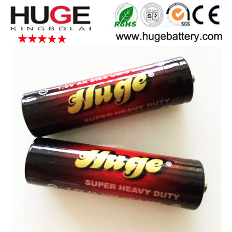 1.5V Shrink Pack Carbon Zinc Battery R6p