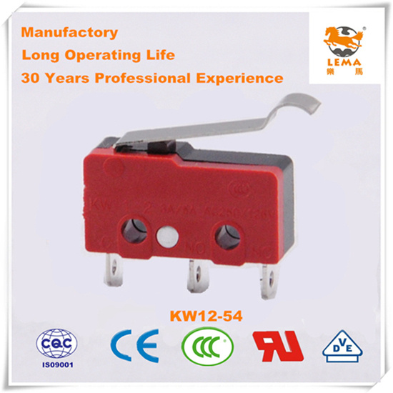 Lema Black and Red Kw12-54 Micro Switch
