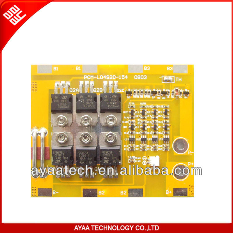 Lipo BMS with LiFePO4 Battery Pack Protection