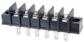 CE RoHS Certificated Barrier Terminal Block (WJ25H-M-7.62mm)