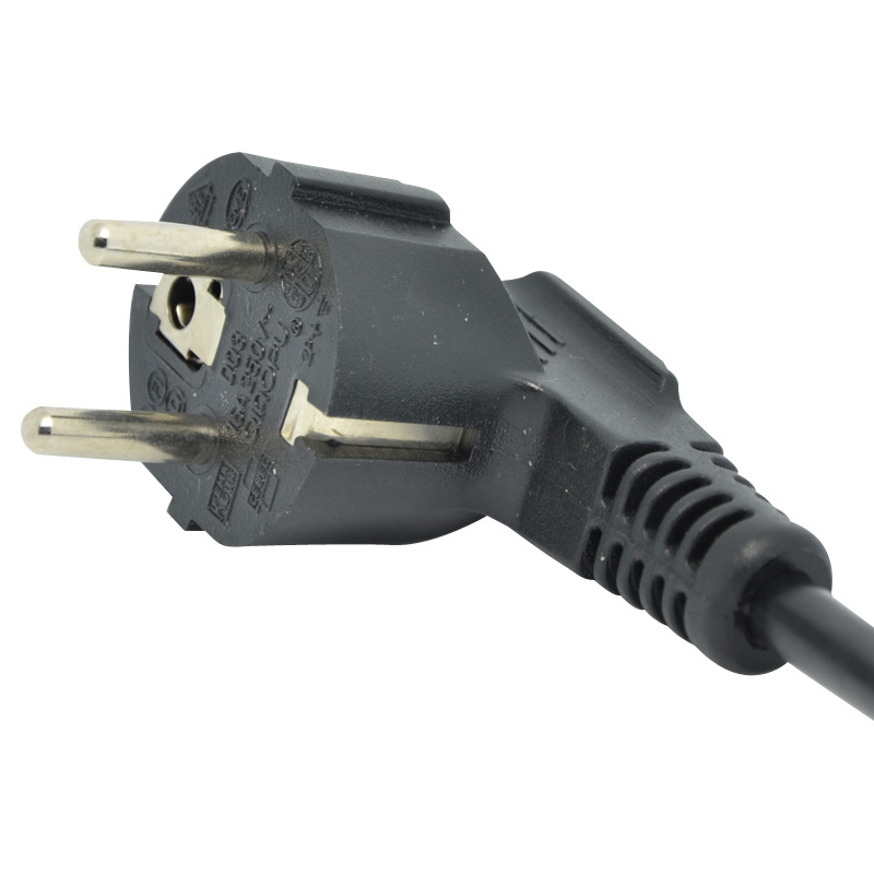 European Three Pins AC Power Plug