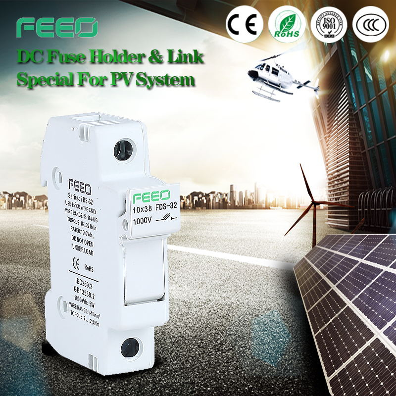 1p Ceramic 32A 1000V Auto Solar System DC Fuse