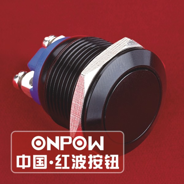 Onpow 19mm Push Button Switch (GQ19F-10/A, CE, CCC, RoHS, REECH)