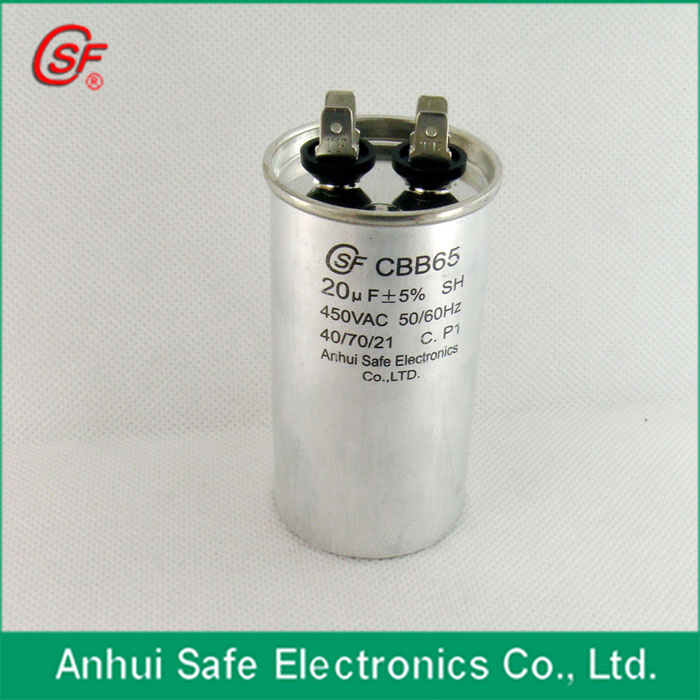 Cbb65 Start Capacitor 50UF 450V AC Compressor Start Capacitor