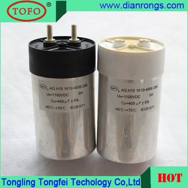 High Voltage Oil Capacitor for Equipment
