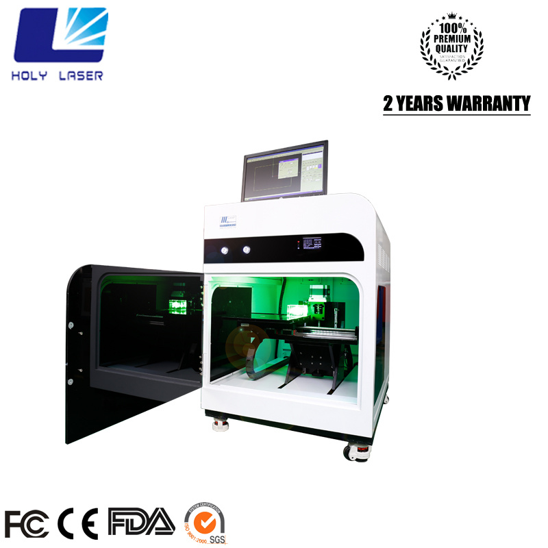 3D Laser Engraved Crystal Cube Machine for Smaller Business