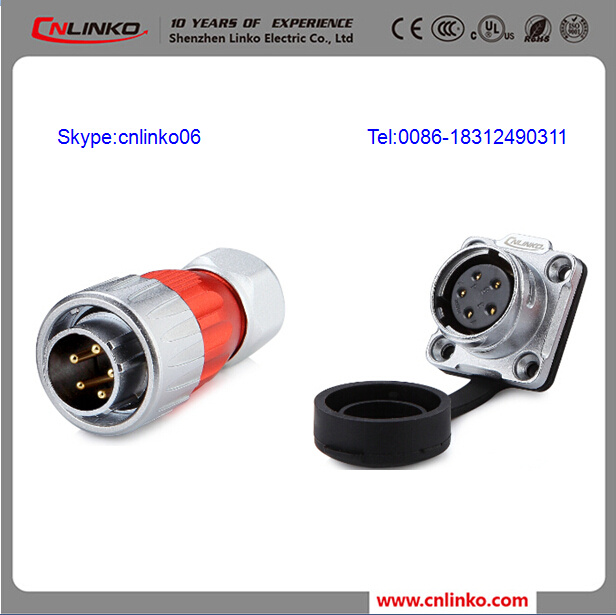 Welding Quick Plug 5pin Connector IP67 Supply Electrical Connectors