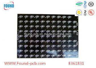 Black Gold Aluminium PCB Board Soldermask