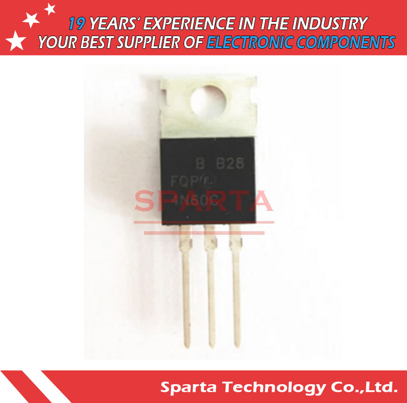 Fqp4n60c 4n60 to-220-3 Svf4n60f Integrated Circuit Transistor
