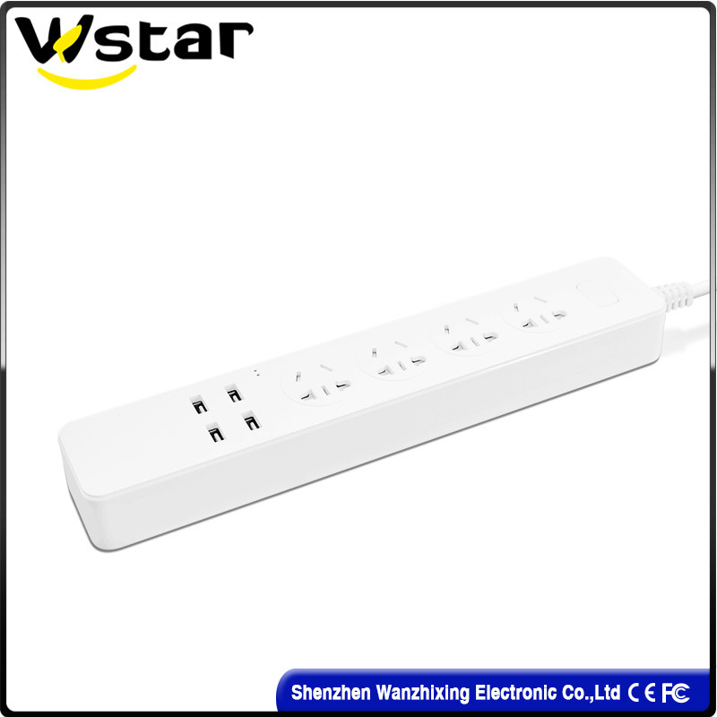 4 Gang Switch Socket Plug 250V