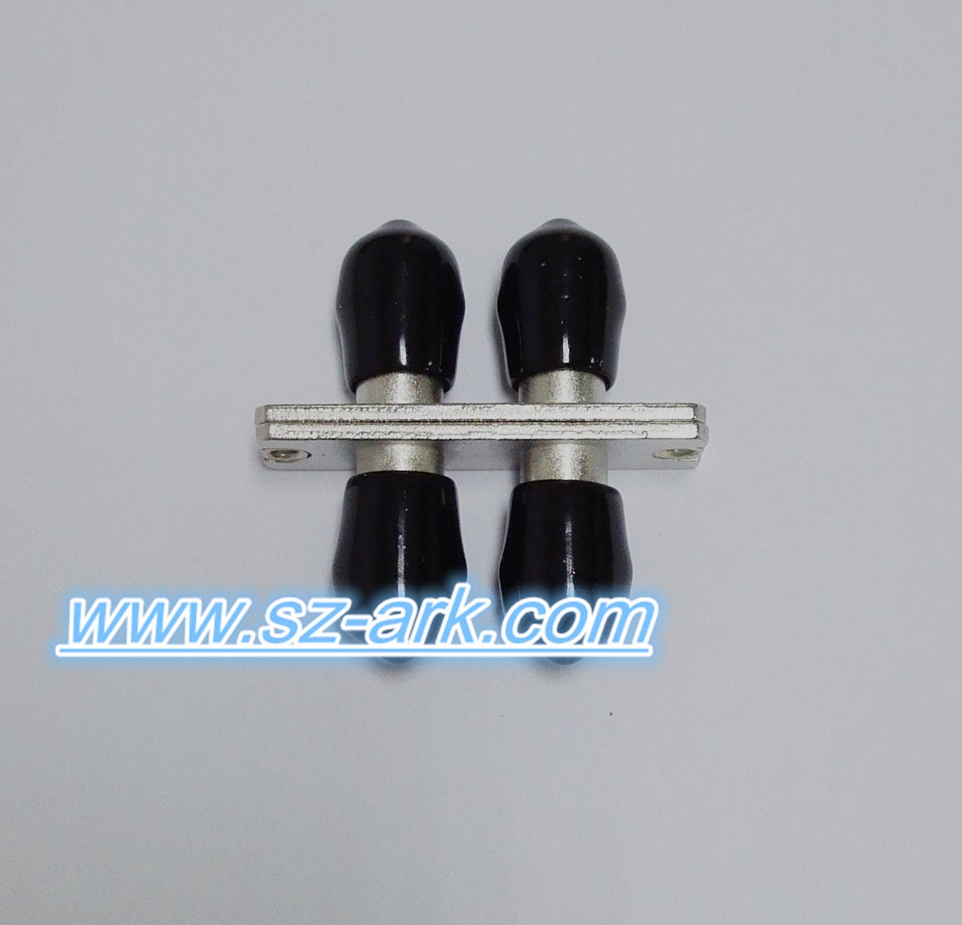 St Multimode Duplex Metal Fiber Optical Adapter