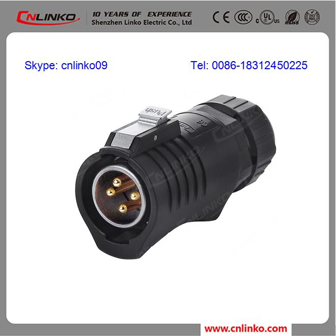 Cnlinko 4pin Male Connector/Waterproof Connector