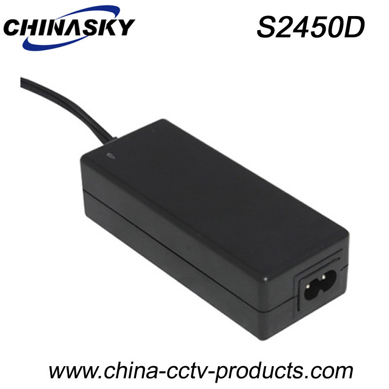 24VDC 5A Desktop Type CCTV Power Adapter with Ce (S2450D)