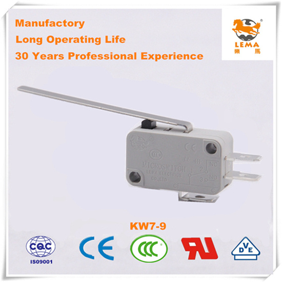 Lema CCC Ce UL VDE Kw7-9 Micro Switch