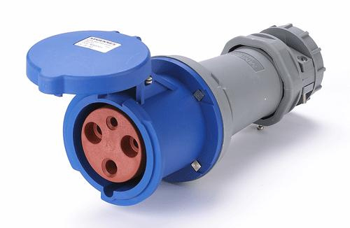 63A 2P+PE IP44 Coupler (MN6321)