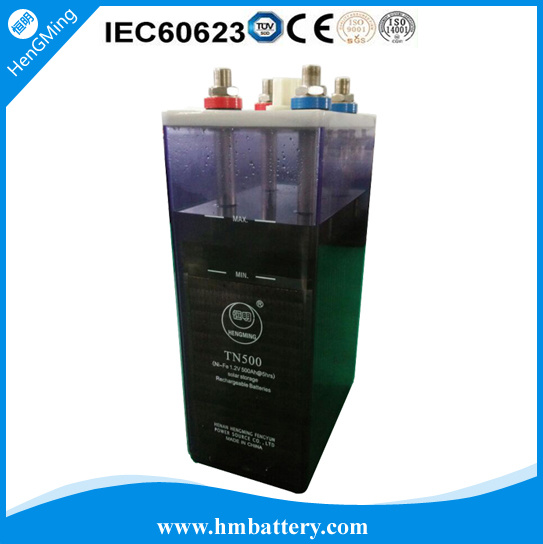 Ni-Fe Nickel Iron Nickel Iron Batteries 1.2V 500ah