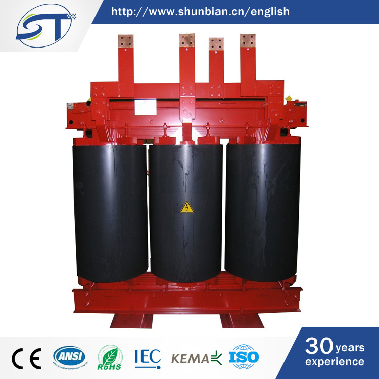 Scb10-1600kVA 11/0.4kv 3 Phase Dry Type Transformer