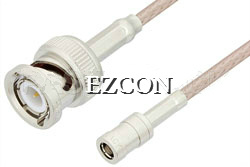 SMB Plug to BNC Male Cable