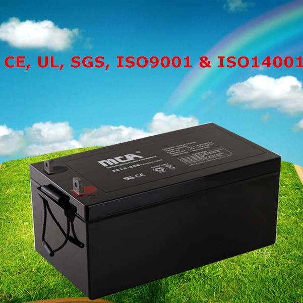 Sealed Deep Cycle Battery 12V VRLA Battery 250ah
