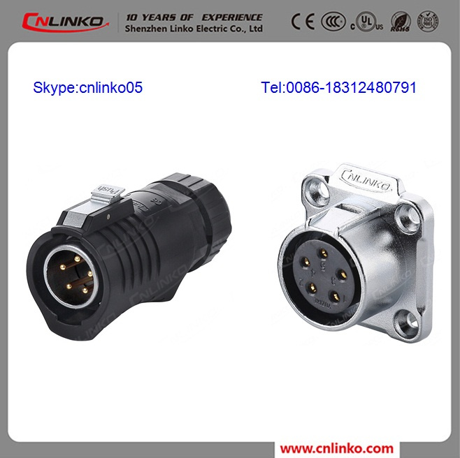 PBT Material Good Price Waterproof Multi-Pin Connector