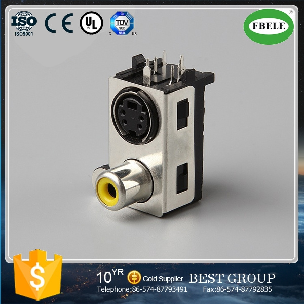 Type S Female Terminal Board AV Socket