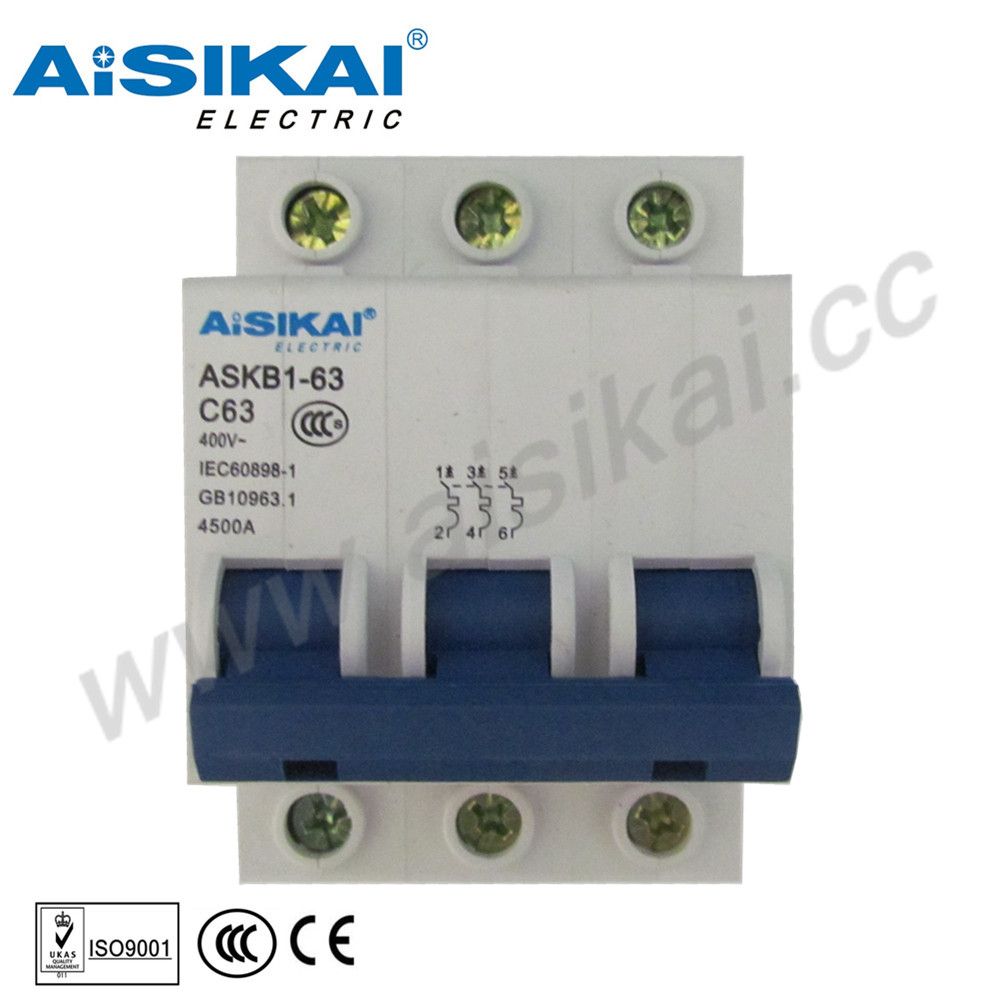 Min Circuit Breaker 1A 3poles