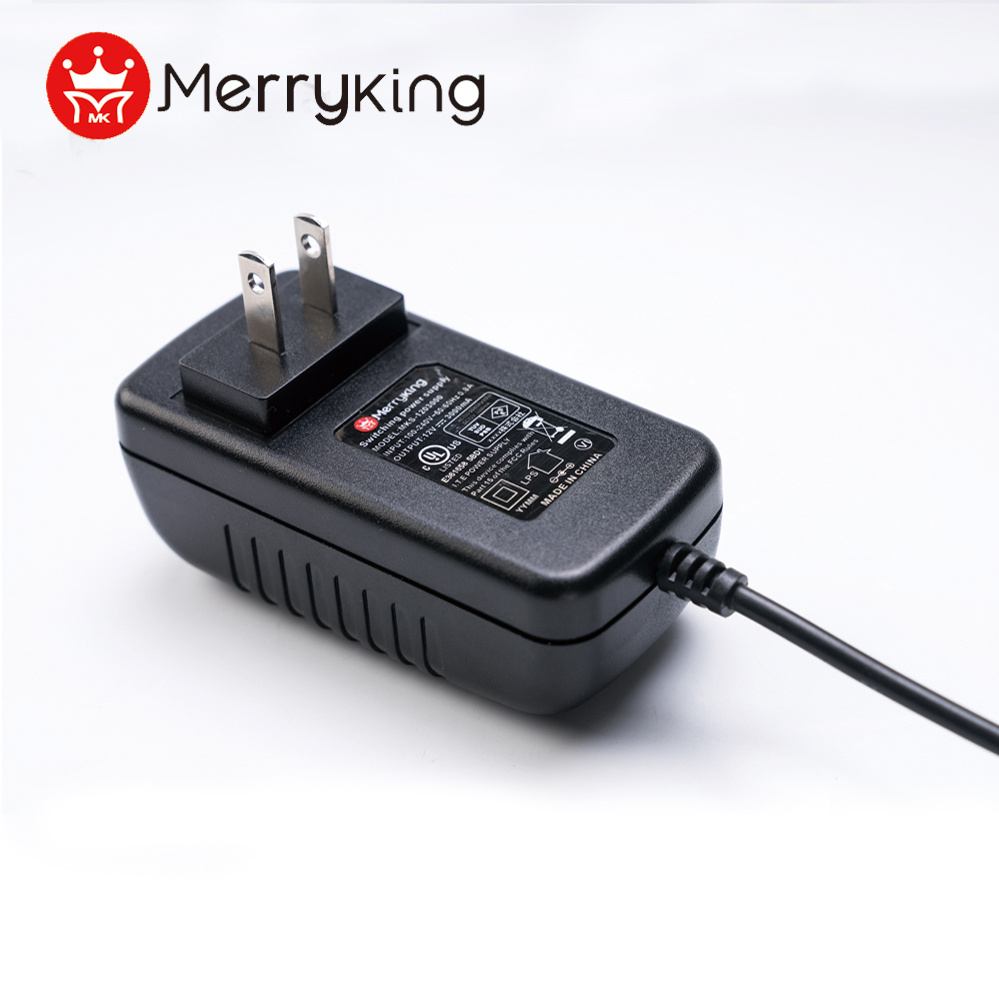 Free Samples Wall Mount 36W Power Adapter 12V 3A with UL/cUL/FCC Approval