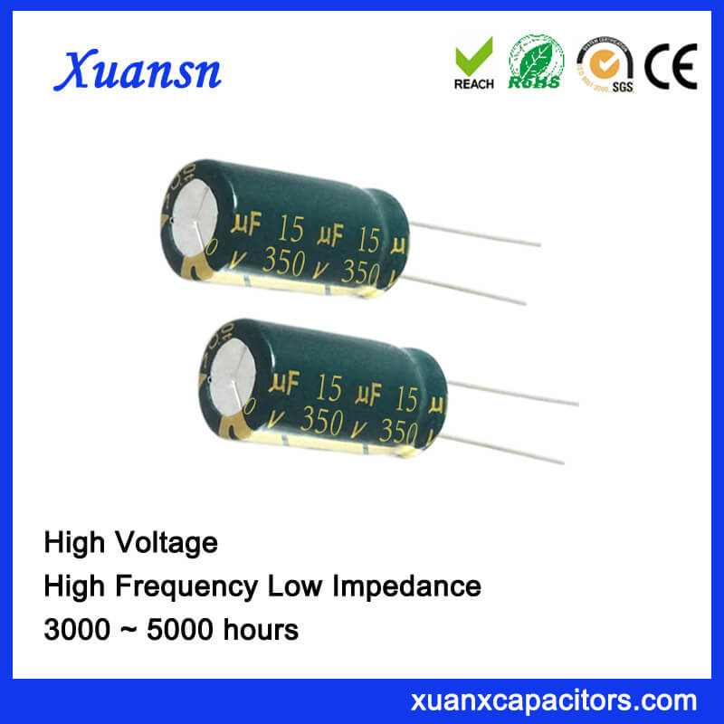 Good Quality 15UF 350V High Voltage Capacitor High Frequency
