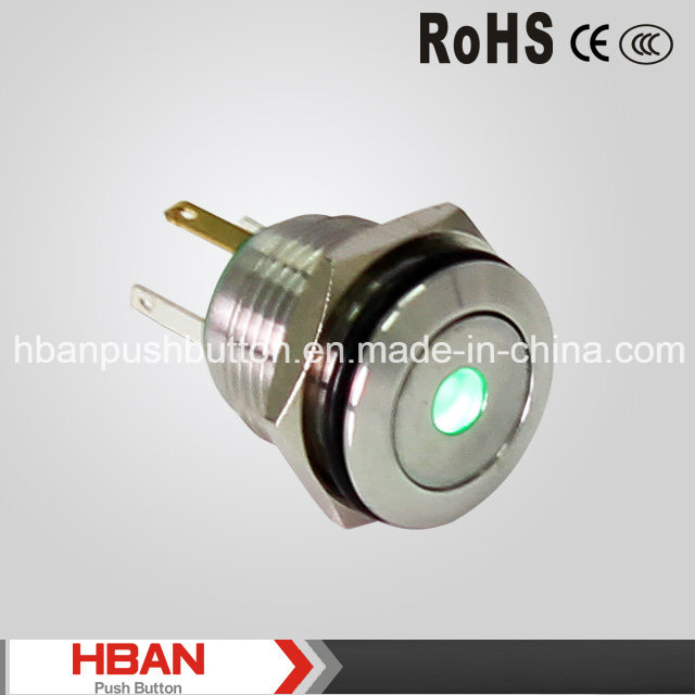Hban 16mm Push Button Switch with Illumination