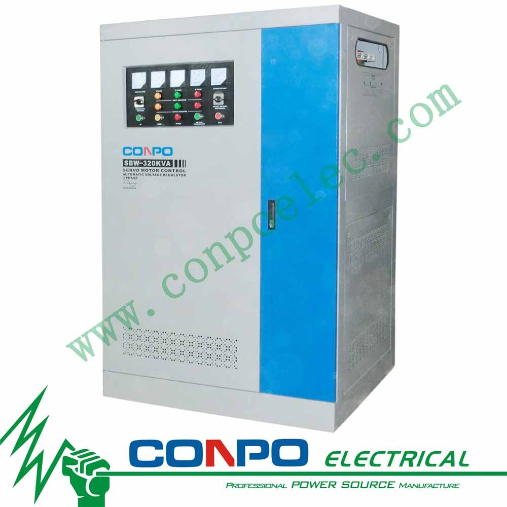 SBW-320kVA Full-Auotmatic Compensated Voltage Stabilizer/Regulator
