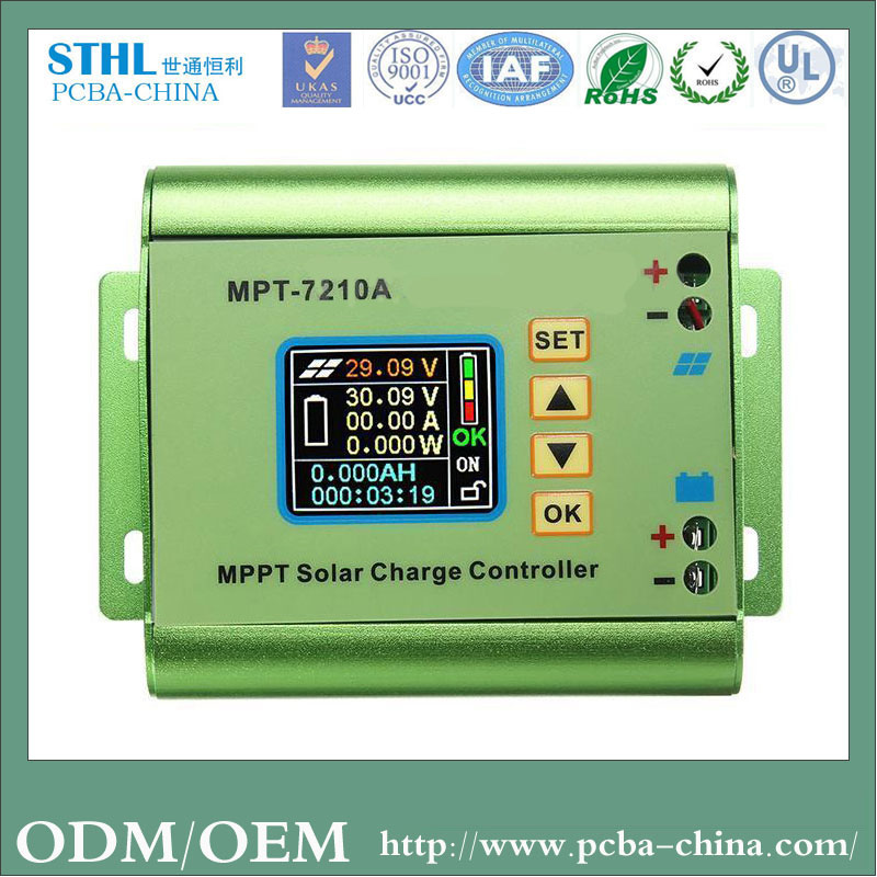 Custom MPPT Solar Charge Controller PCB Assembly