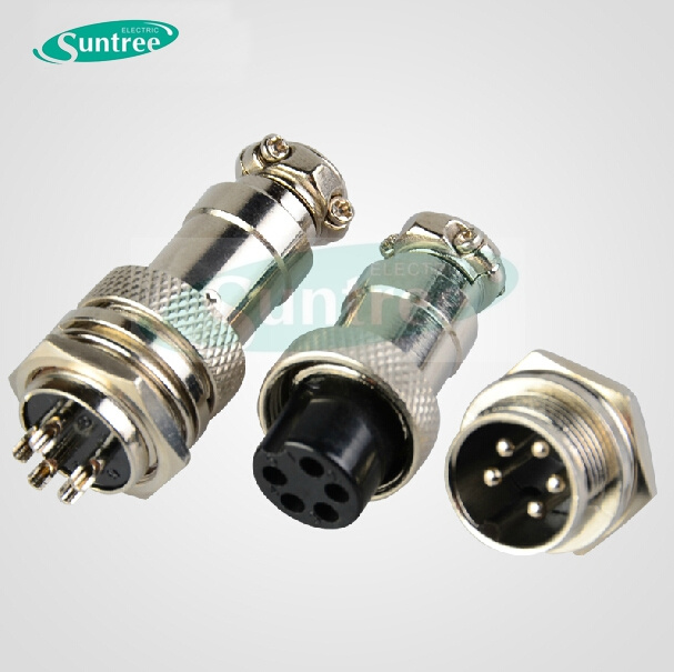 Gx16 Metal Connector Circular Connector