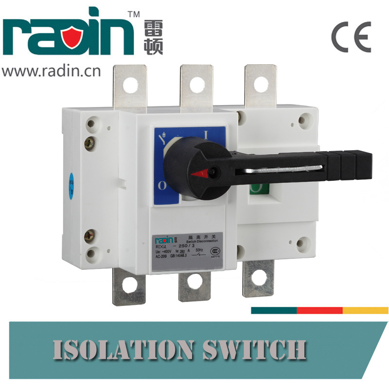 125A, 160A, 200A, 250A, 315A, 400A, 500A, 630A Load Break Switch/Changeover Load Switch