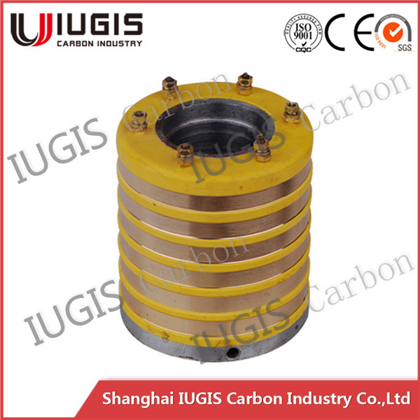 Slip Ring with Carbon Brush Holder 6 Rings