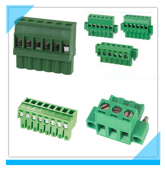Euro 3.5mm 3.81mm Pitch Pulggable Terminal Block