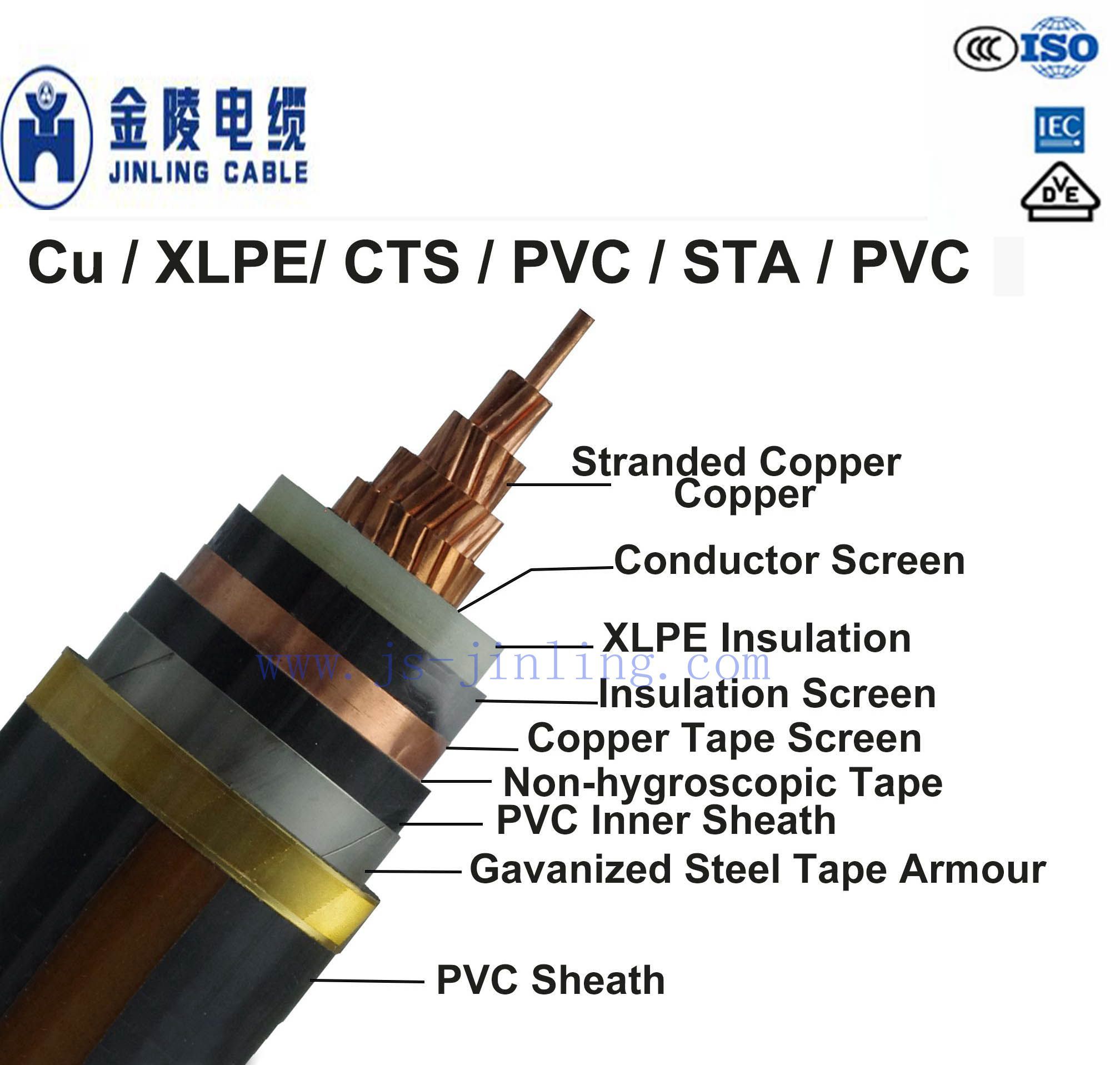 3.6/6kv Power Cables Single Core Cables to IEC 60502
