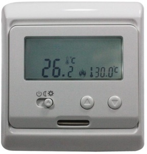Small Thermostat Digital Room Thermostat with LCD Screen