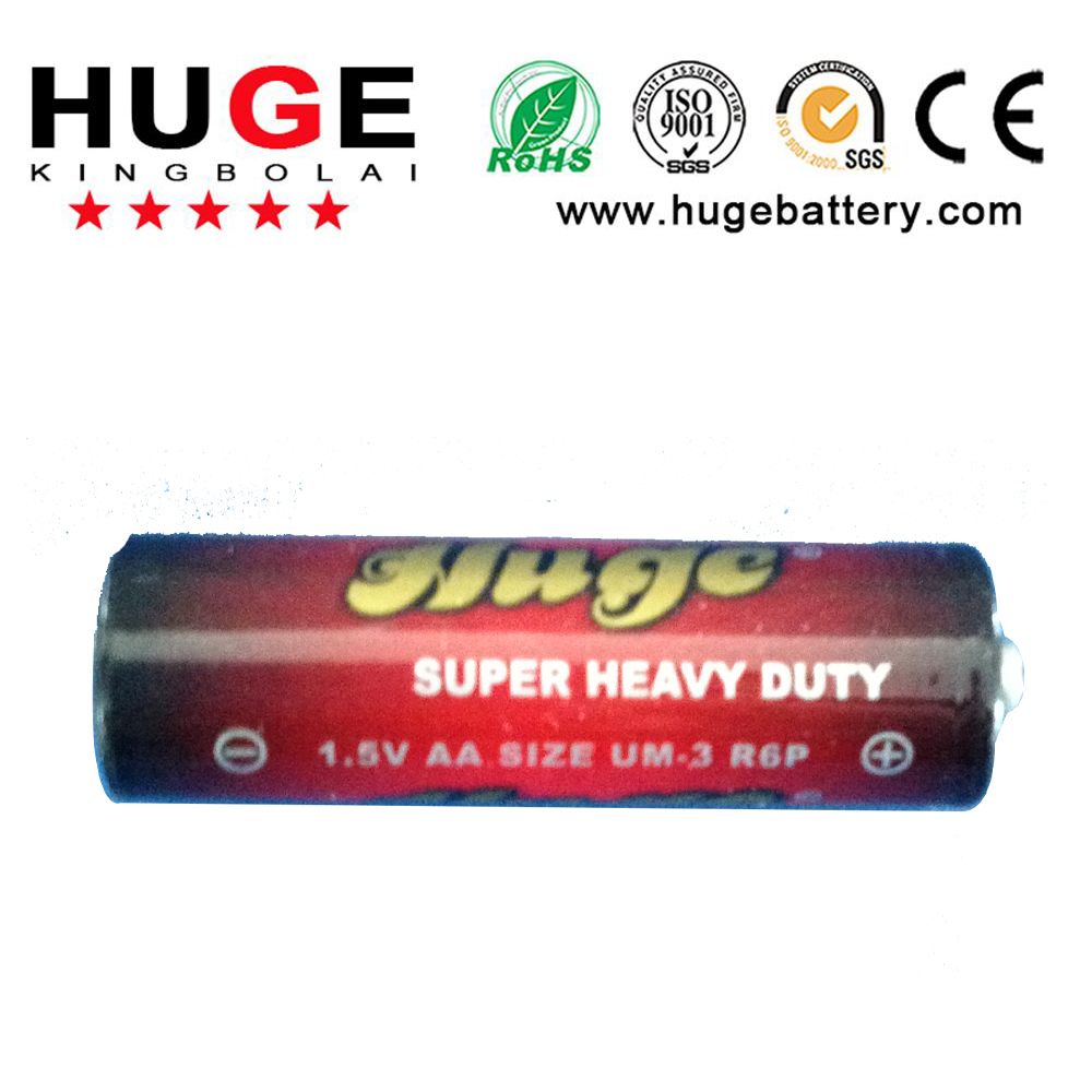 1.5V AA size heavy duty battery R6P