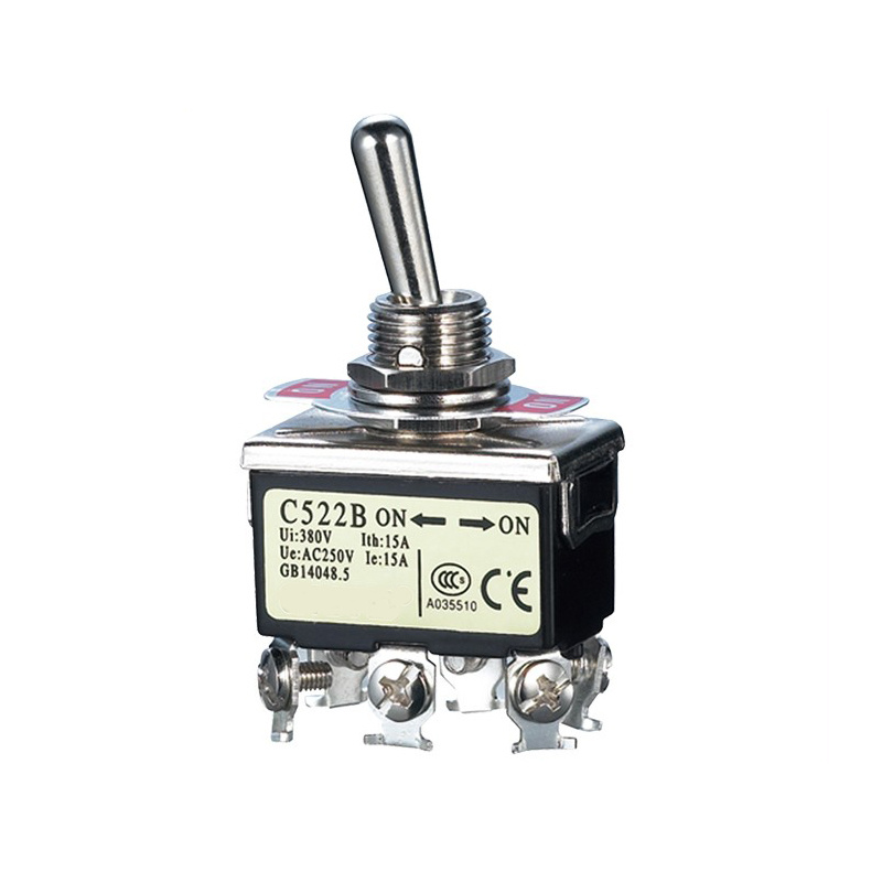 on on Toggle Switches C522A/C522b