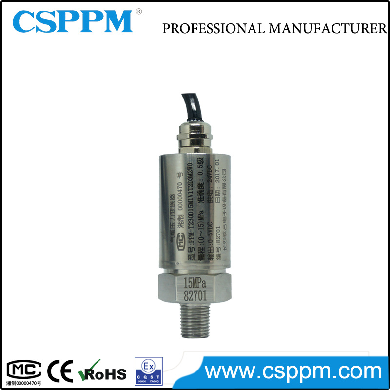 Ppm-T230d Pressure Sensor for High Pressure up to 250MPa