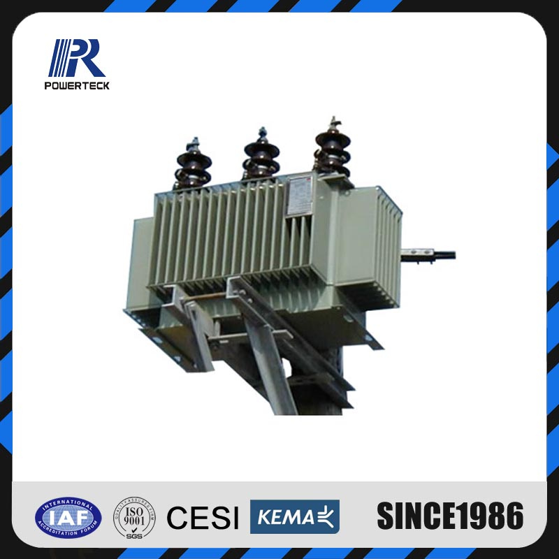 11kv 33kv 500kVA Pole-Mounted Hermetically Seal Power Distribution Transformer