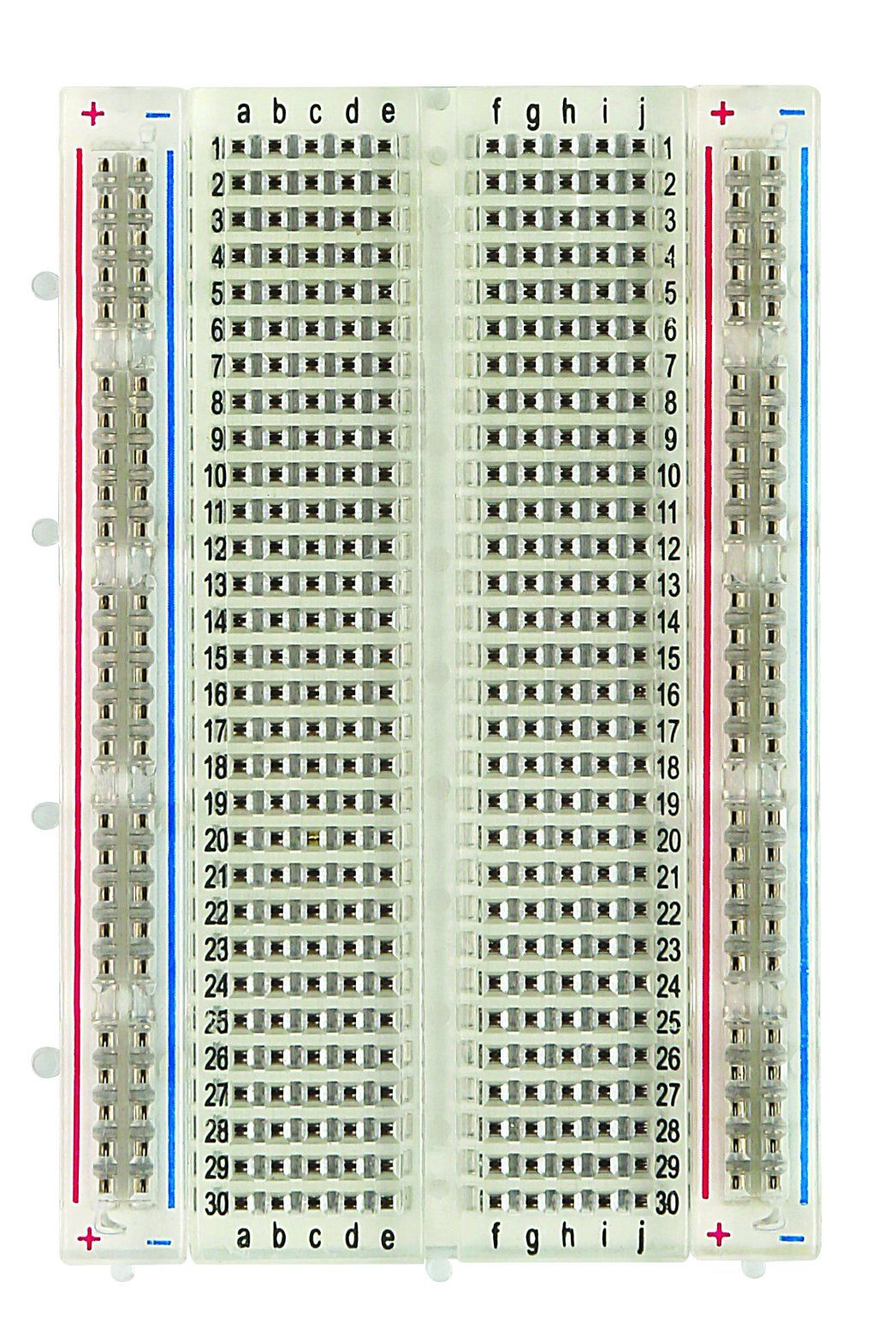 Transparent Most Popular 400 Points Breadboard