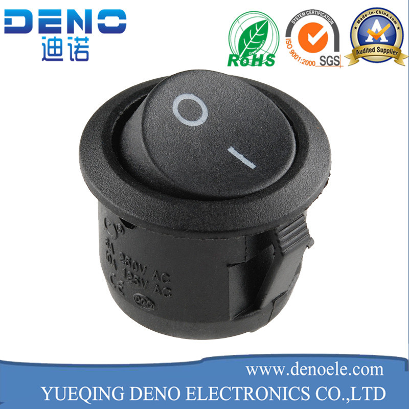 6A Mini Round Rocker Switches