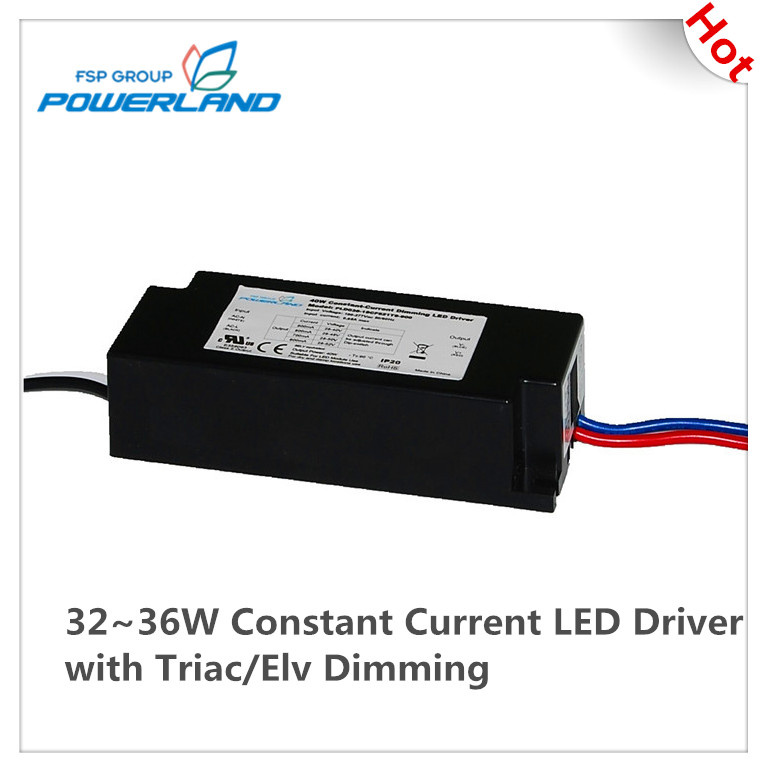 32~36W Constant Current LED Driver with Triac/Elv Dimming