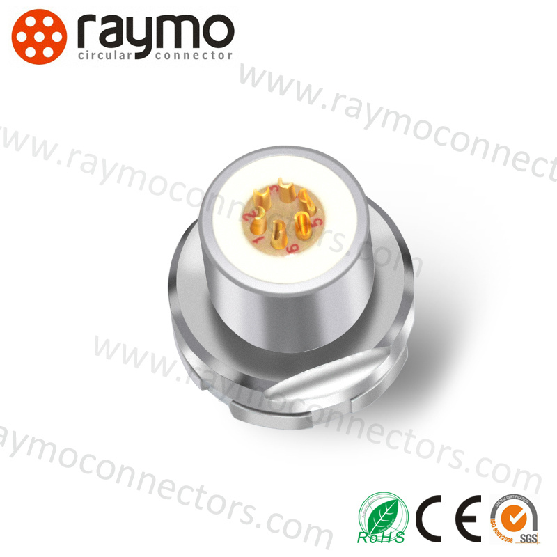 Fischers Connector 103/1f Series Long Fixed Receptacle M14 2pin 3pin...8 Pin, 12pin Connector