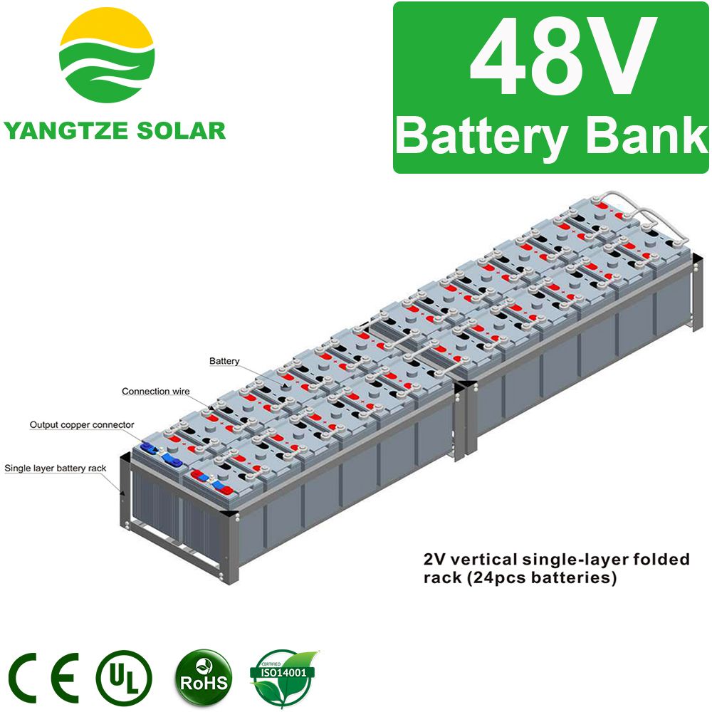 Yangtze Power 48V 1000ah Solar Powered Battery Backup