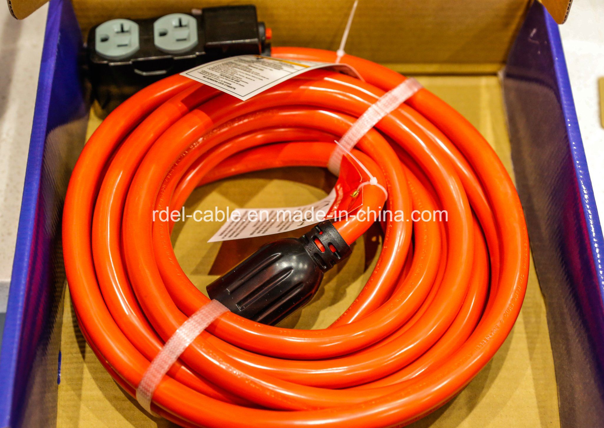 UL Approved American Power Extension Cord with Plug and Socket for Indoor or Outdoor