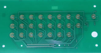 Good Quality PCB Membrane Touch Switch Panel, with Metal Dome Embossed