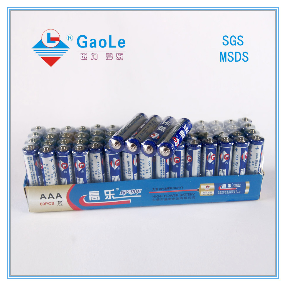 Super Power 1.5V AAA Battery R03 Um4 (in Paper Tay)